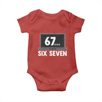 67 Six Seven Meme Baby Onesie Funny Tech Support - Wonder Print Shop