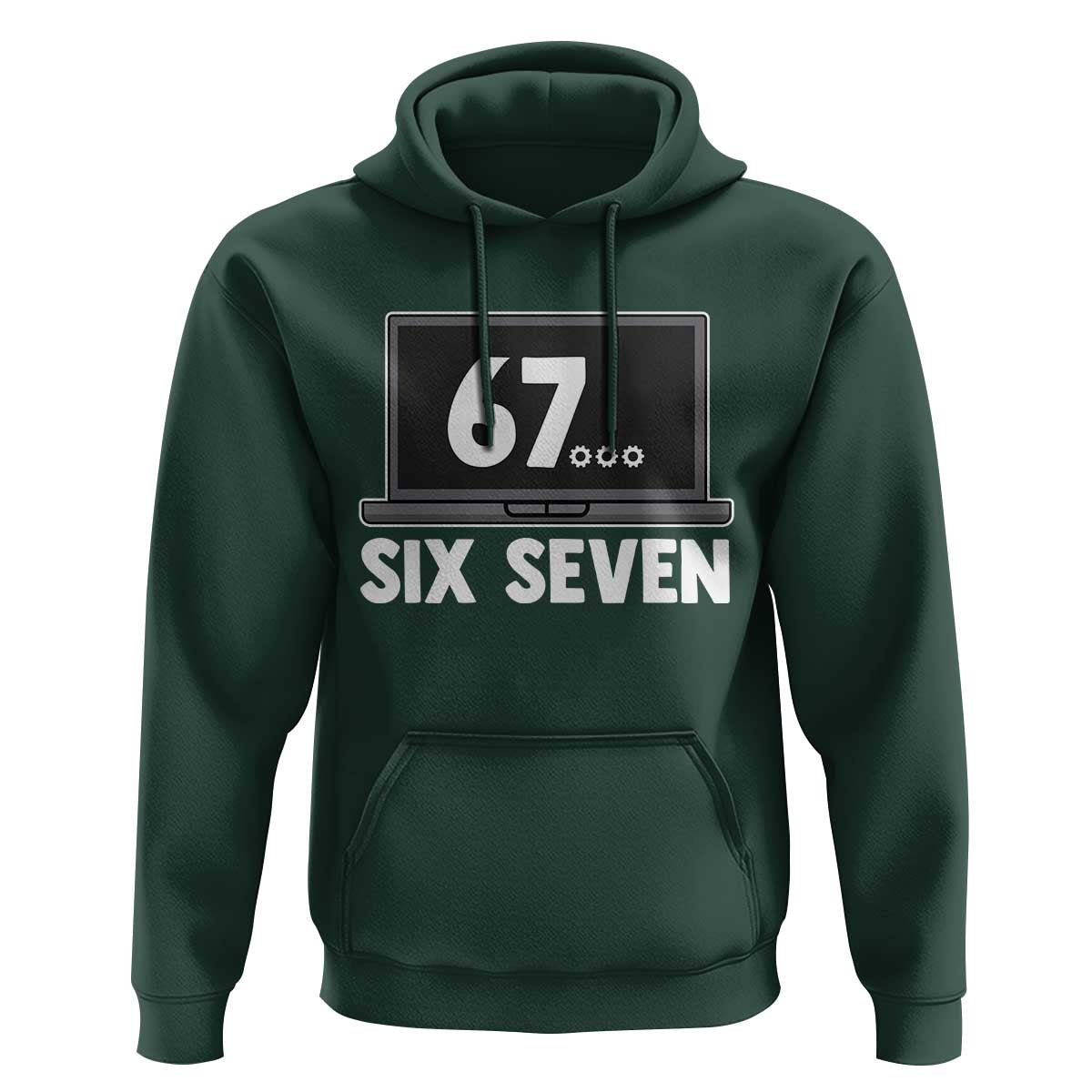 67 Six Seven Meme Hoodie Funny Tech Support - Wonder Print Shop