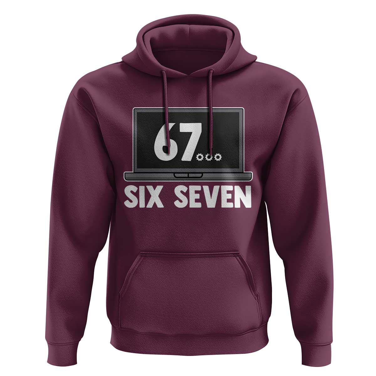 67 Six Seven Meme Hoodie Funny Tech Support - Wonder Print Shop