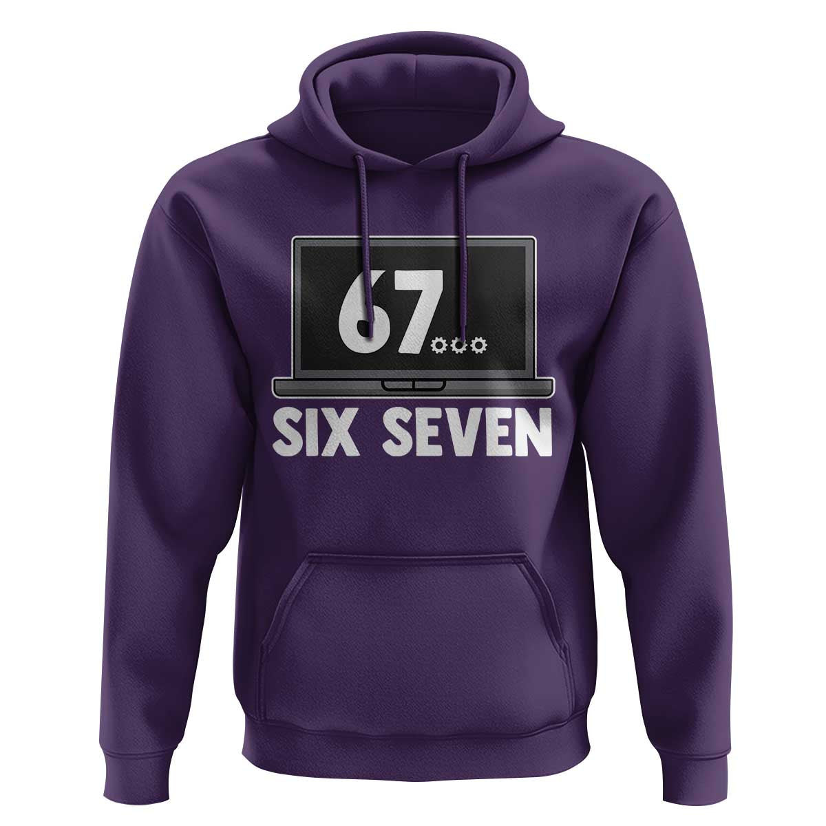 67 Six Seven Meme Hoodie Funny Tech Support - Wonder Print Shop