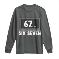 67 Six Seven Meme Long Sleeve Shirt Funny Tech Support - Wonder Print Shop