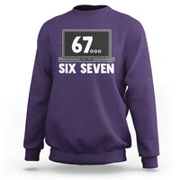 67 Six Seven Meme Sweatshirt Funny Tech Support - Wonder Print Shop