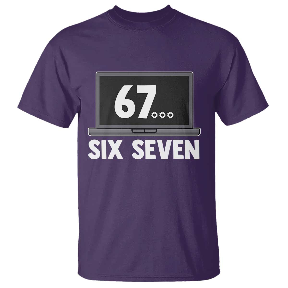 67 Six Seven Meme T Shirt Funny Tech Support - Wonder Print Shop