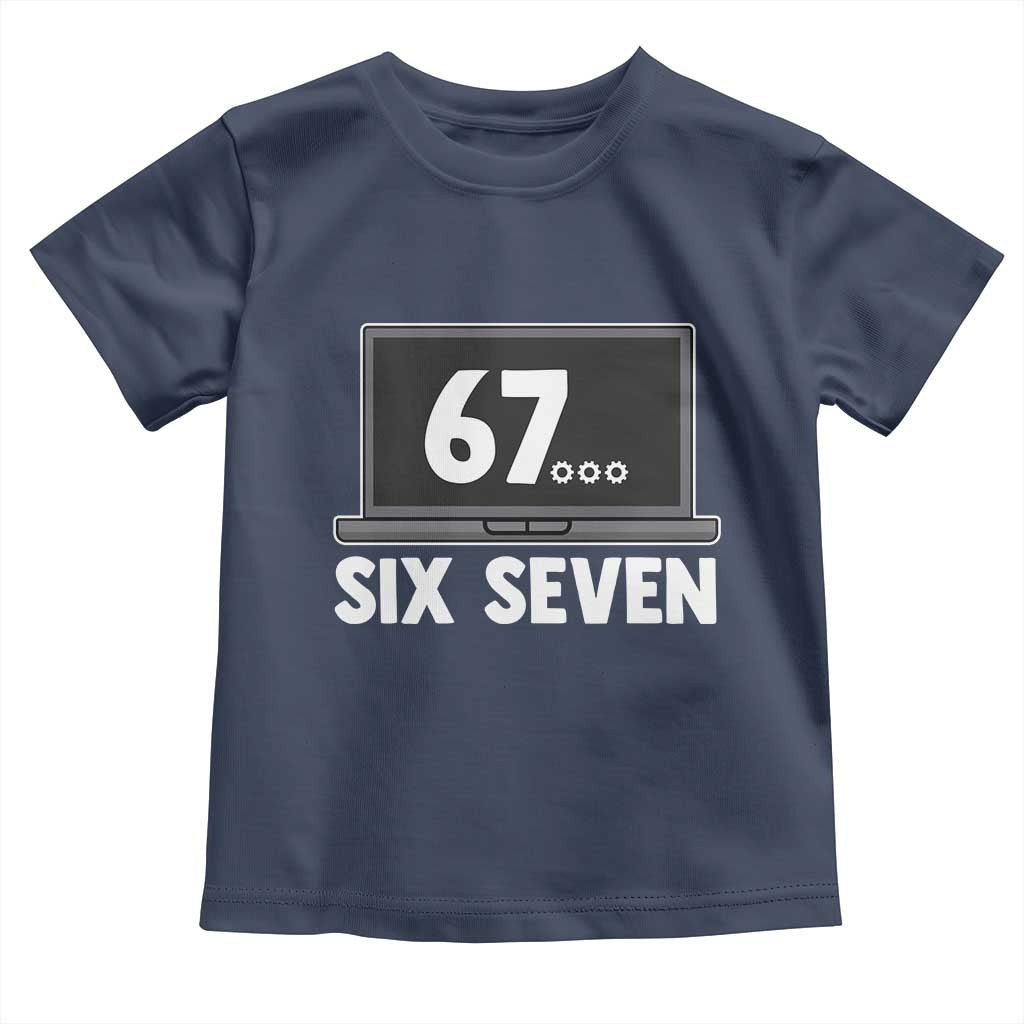 67 Six Seven Meme Toddler T Shirt Funny Tech Support - Wonder Print Shop