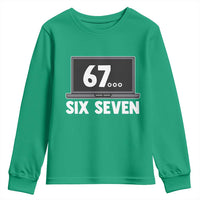 67 Six Seven Meme Youth Sweatshirt Funny Tech Support - Wonder Print Shop