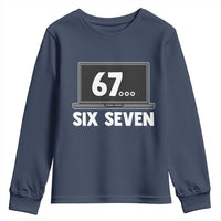 67 Six Seven Meme Youth Sweatshirt Funny Tech Support - Wonder Print Shop