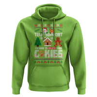 Funny Tech Support Christmas Hoodie I Am Here To Delete Your Cookies - Wonder Print Shop
