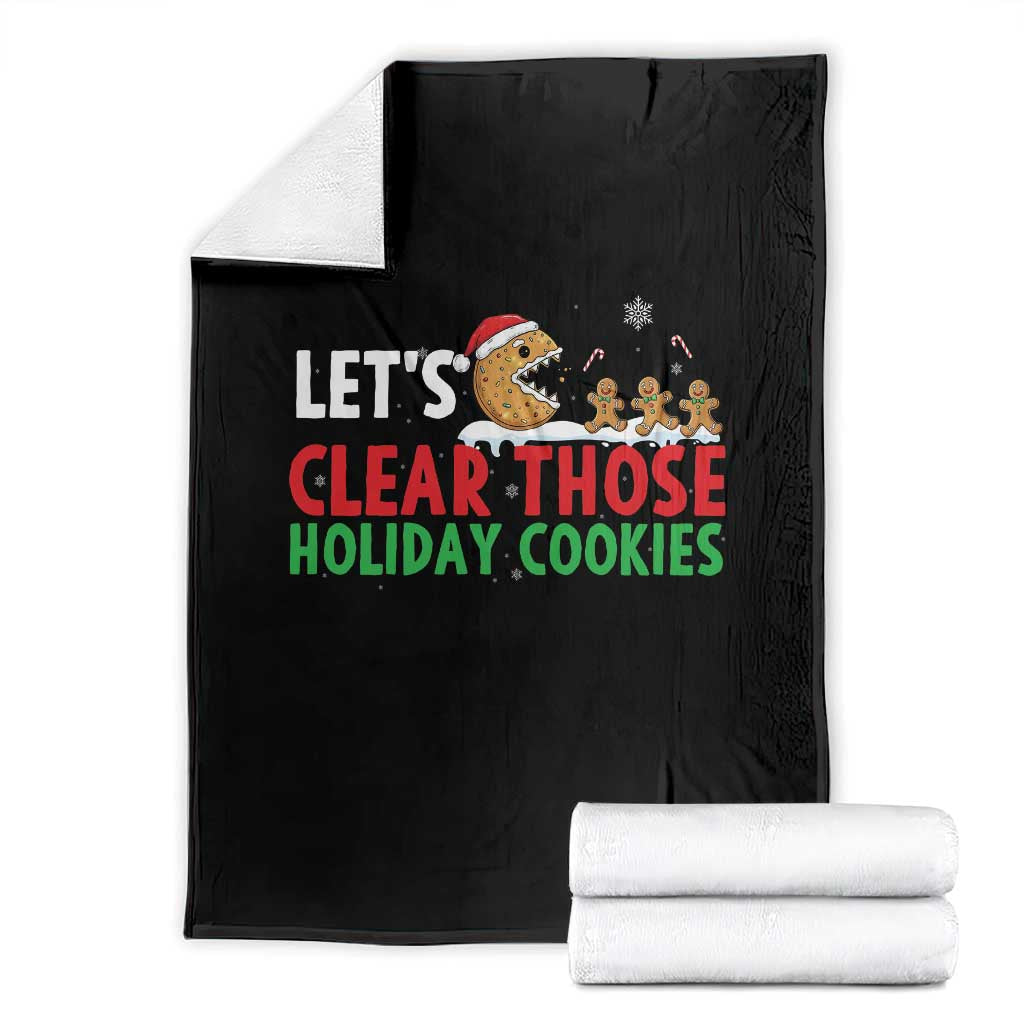 Tech Support Christmas Throw Blanket Let Is Clear Those Holiday Cookies - Wonder Print Shop