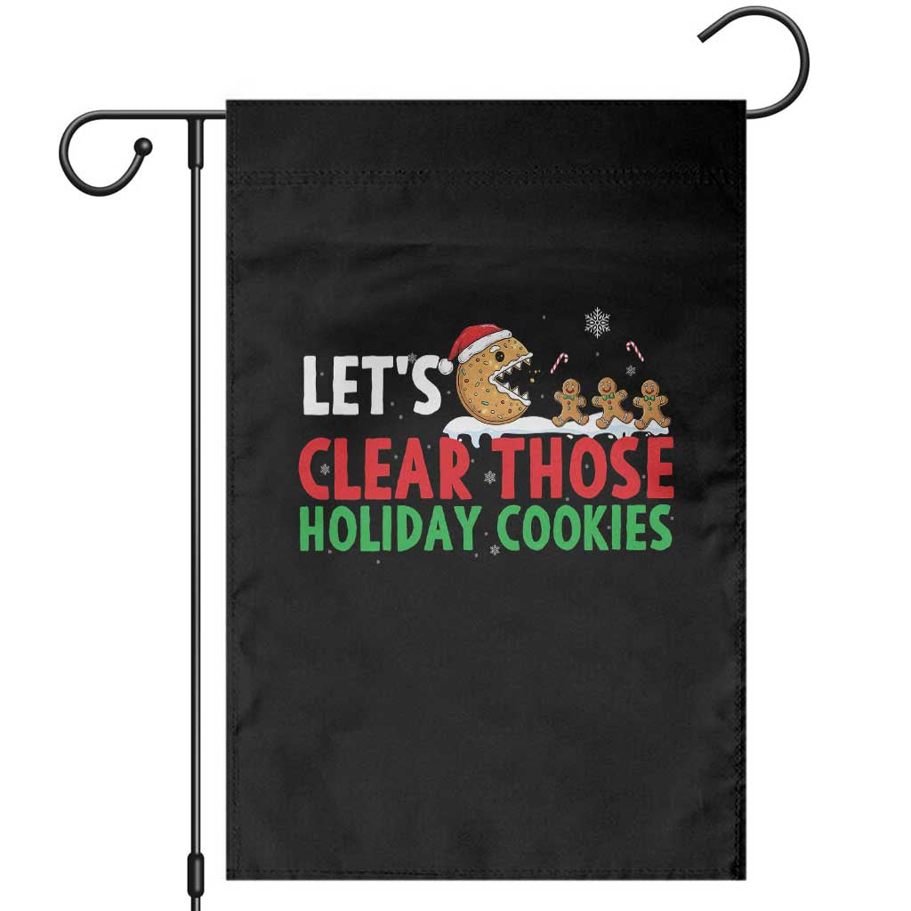 Tech Support Christmas Garden Flag Let Is Clear Those Holiday Cookies - Wonder Print Shop