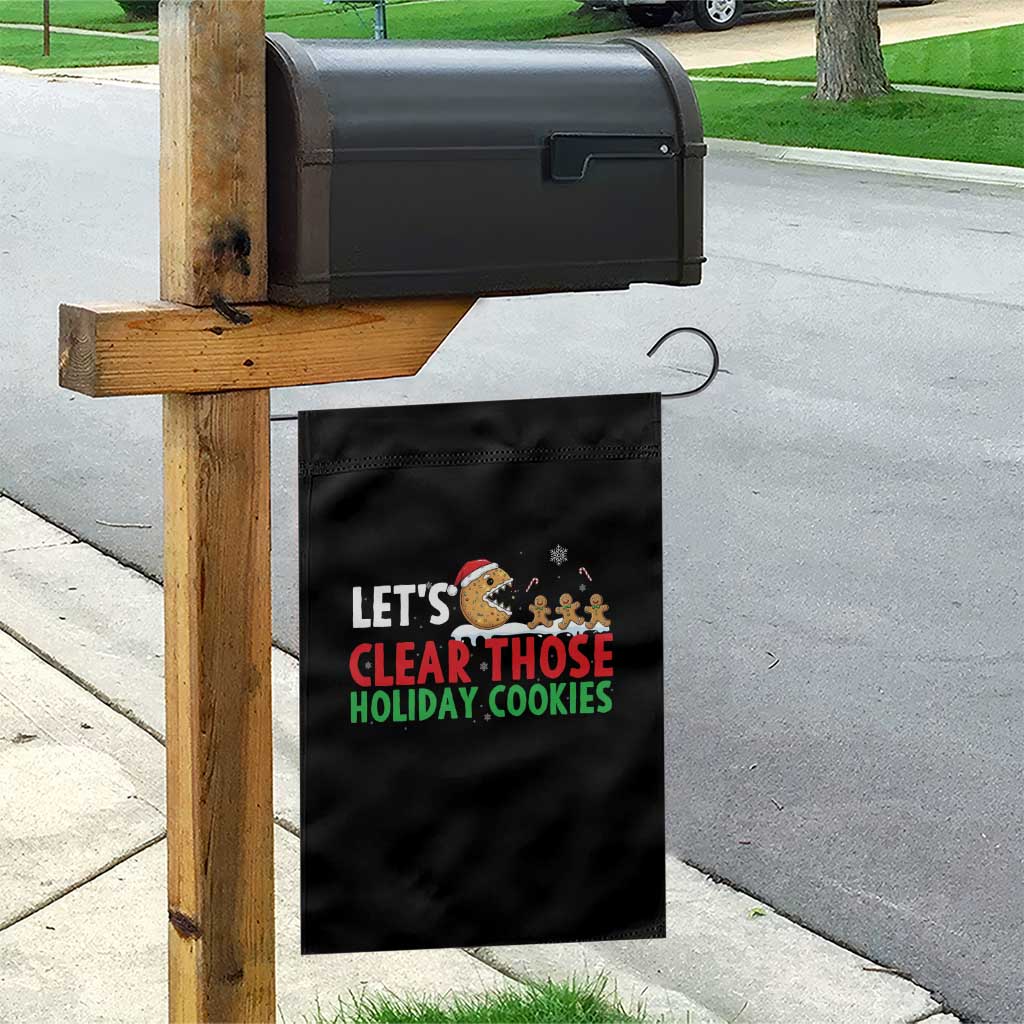 Tech Support Christmas Garden Flag Let Is Clear Those Holiday Cookies - Wonder Print Shop