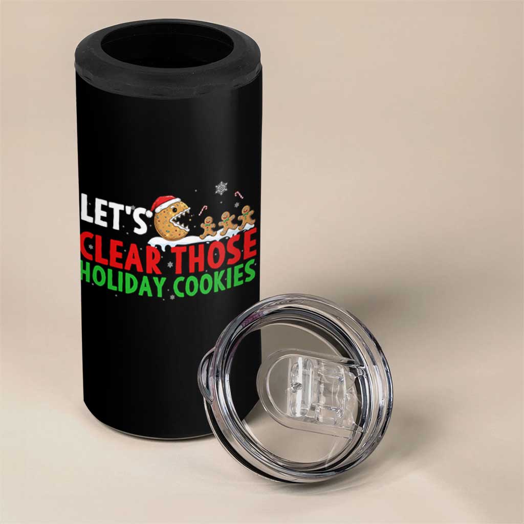 Tech Support Christmas 4 in 1 Can Cooler Tumbler Let Is Clear Those Holiday Cookies - Wonder Print Shop
