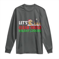 Tech Support Christmas Long Sleeve Shirt Let Is Clear Those Holiday Cookies - Wonder Print Shop