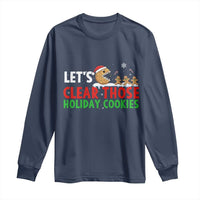 Tech Support Christmas Long Sleeve Shirt Let Is Clear Those Holiday Cookies - Wonder Print Shop