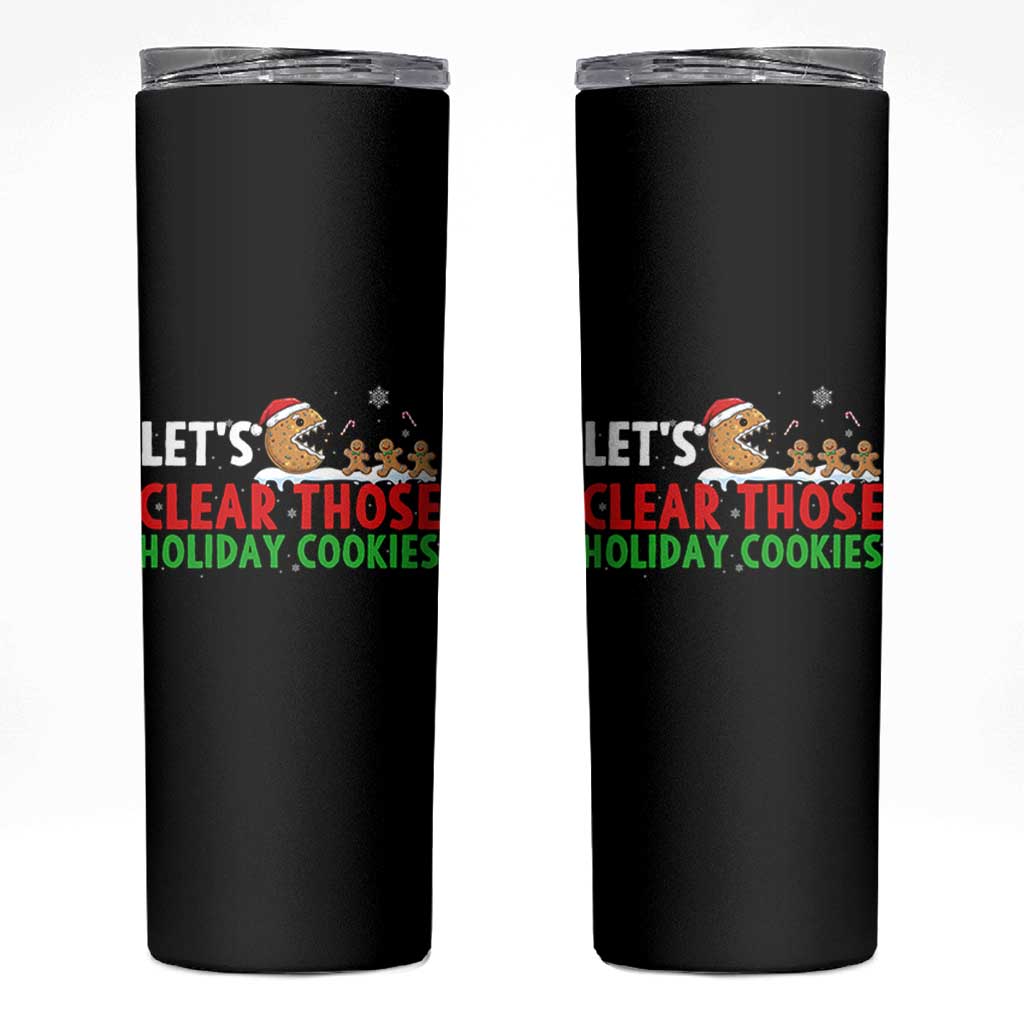 Tech Support Christmas Skinny Tumbler Let Is Clear Those Holiday Cookies - Wonder Print Shop