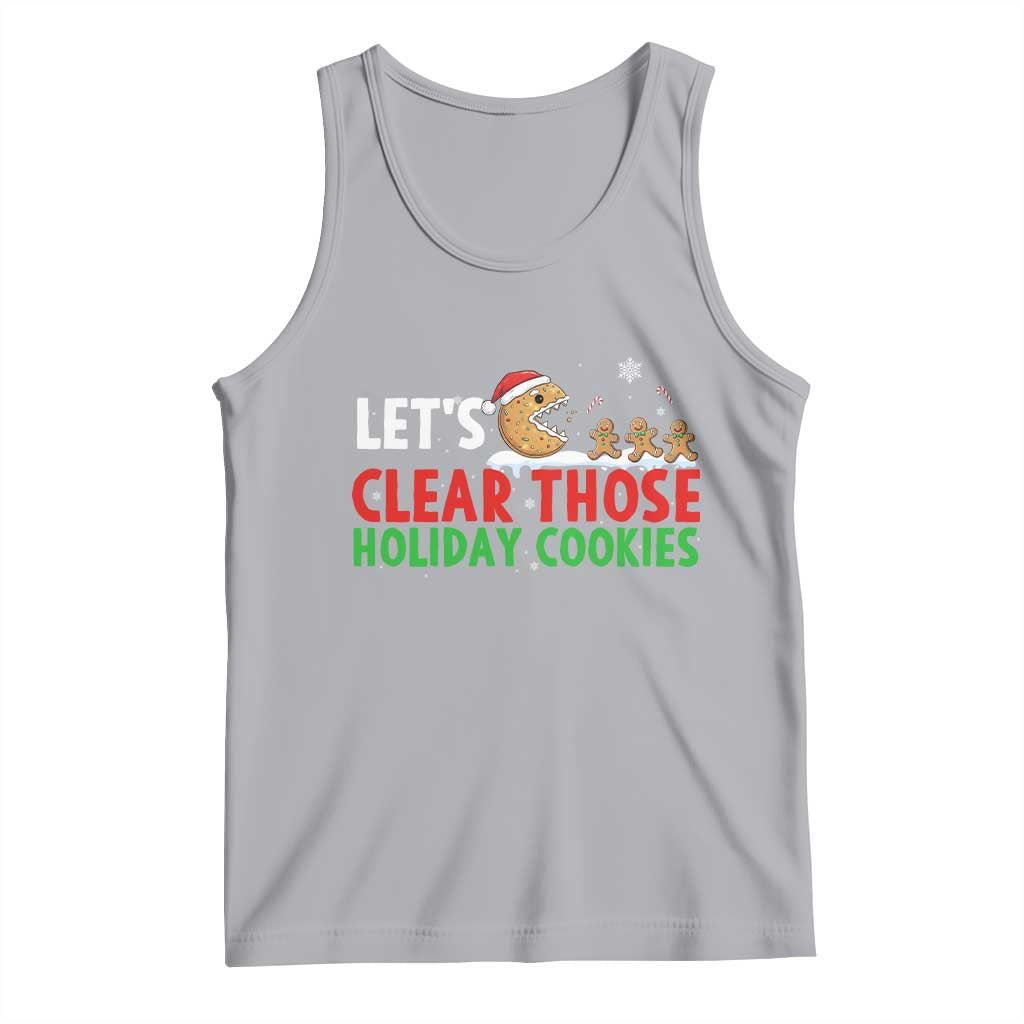 Tech Support Christmas Tank Top Let Is Clear Those Holiday Cookies - Wonder Print Shop