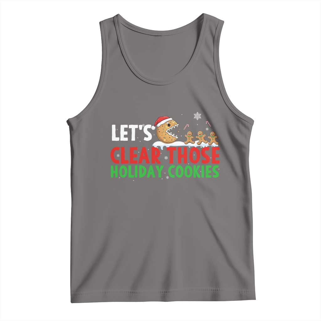 Tech Support Christmas Tank Top Let Is Clear Those Holiday Cookies - Wonder Print Shop