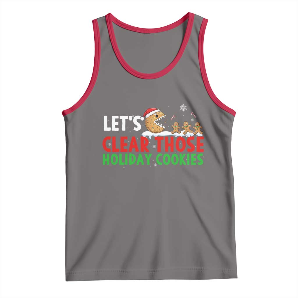 Tech Support Christmas Tank Top Let Is Clear Those Holiday Cookies - Wonder Print Shop