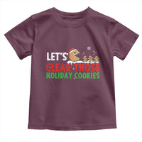 Tech Support Christmas Toddler T Shirt Let Is Clear Those Holiday Cookies - Wonder Print Shop