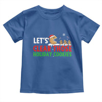 Tech Support Christmas Toddler T Shirt Let Is Clear Those Holiday Cookies - Wonder Print Shop