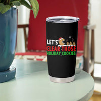 Tech Support Christmas Tumbler Cup Let Is Clear Those Holiday Cookies - Wonder Print Shop