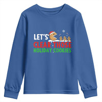 Tech Support Christmas Youth Sweatshirt Let Is Clear Those Holiday Cookies - Wonder Print Shop