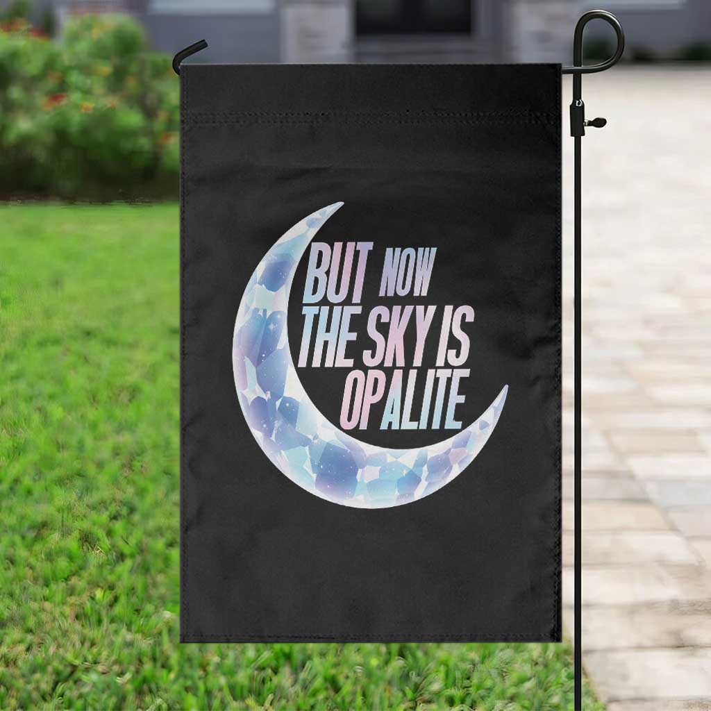 The Sky Is Opalite Moonstone Mystical Crystal Lover Garden Flag - Wonder Print Shop
