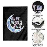 The Sky Is Opalite Moonstone Mystical Crystal Lover Garden Flag - Wonder Print Shop