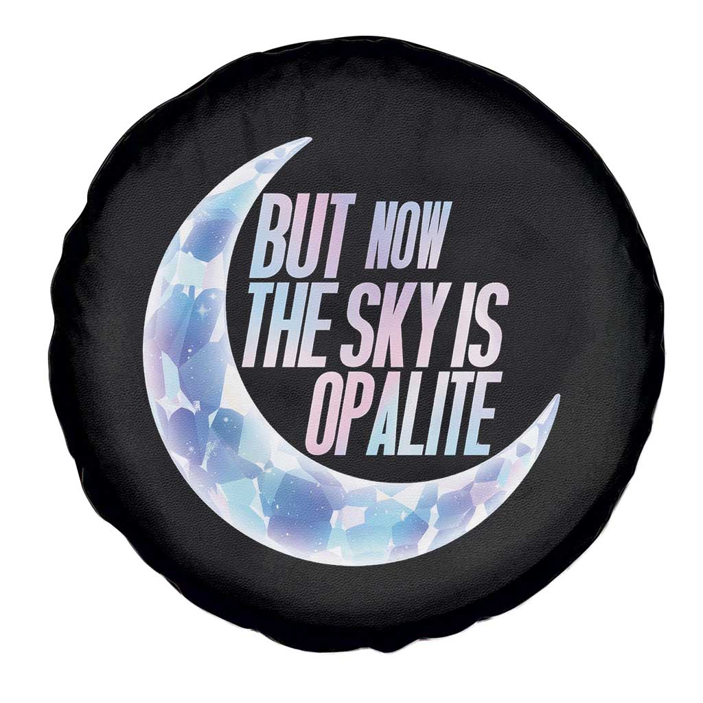 The Sky Is Opalite Moonstone Mystical Crystal Lover Spare Tire Cover - Wonder Print Shop