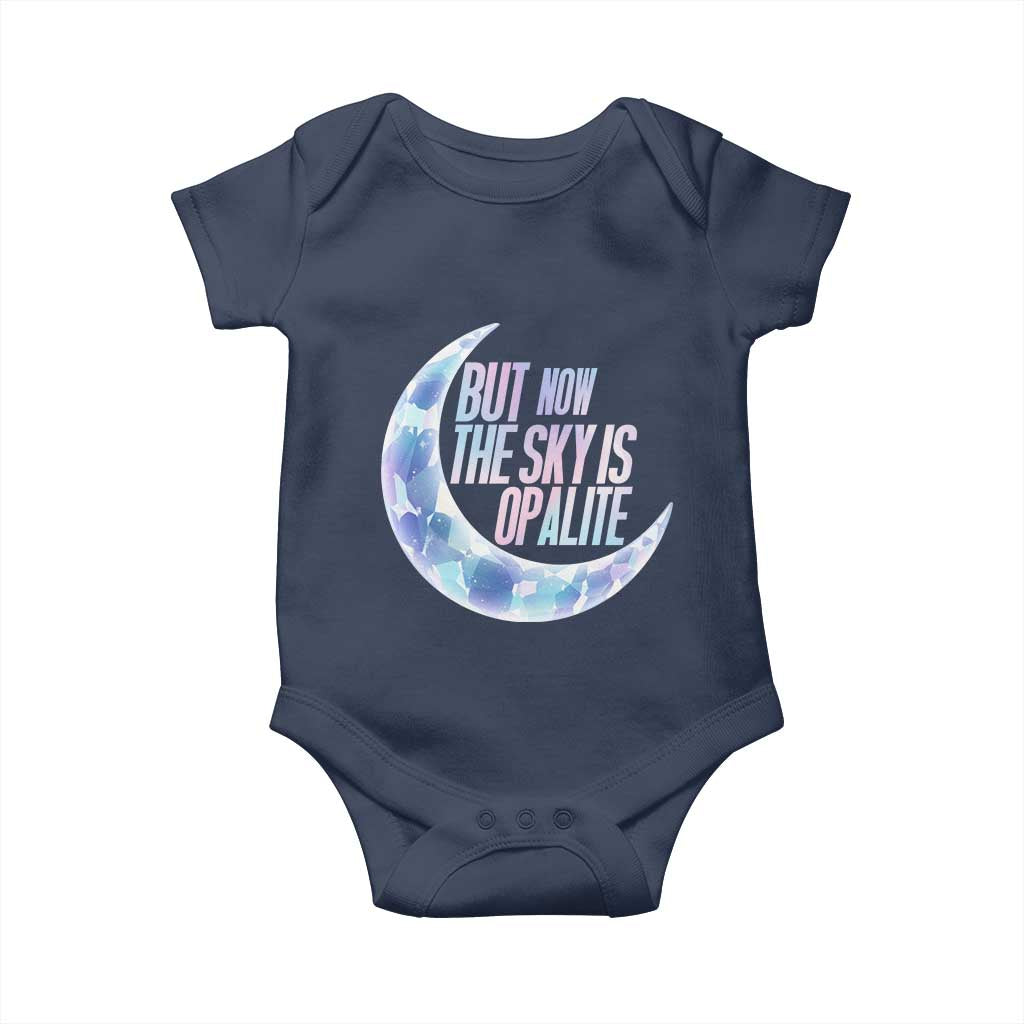 The Sky Is Opalite Moonstone Mystical Crystal Lover Baby Onesie - Wonder Print Shop