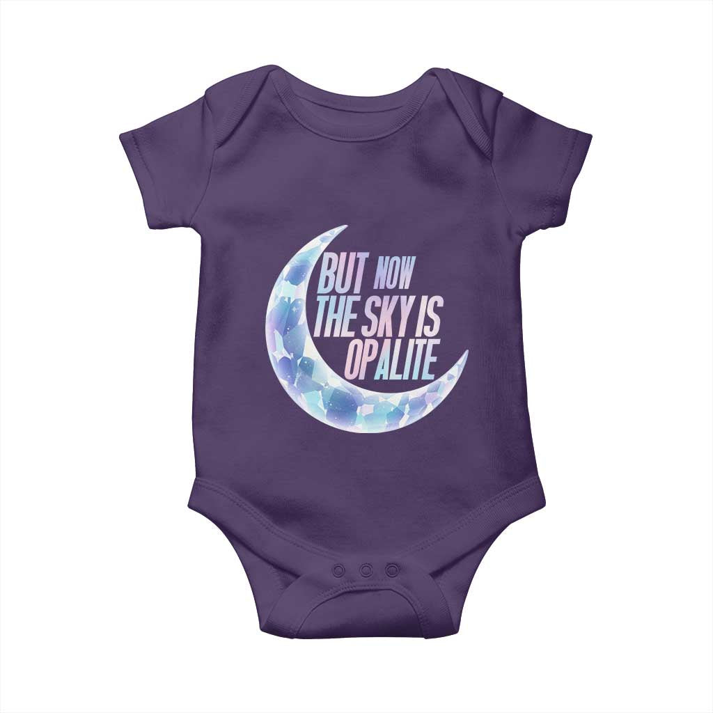 The Sky Is Opalite Moonstone Mystical Crystal Lover Baby Onesie - Wonder Print Shop