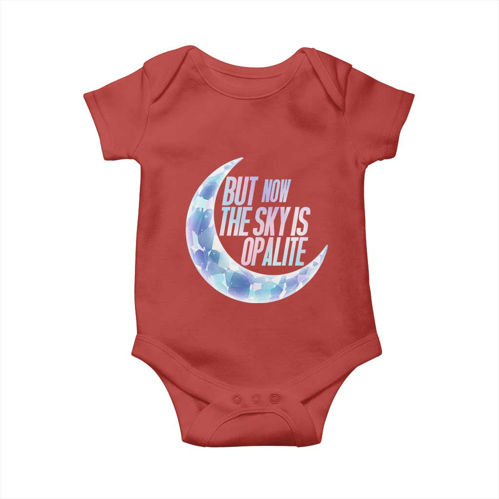 The Sky Is Opalite Moonstone Mystical Crystal Lover Baby Onesie - Wonder Print Shop