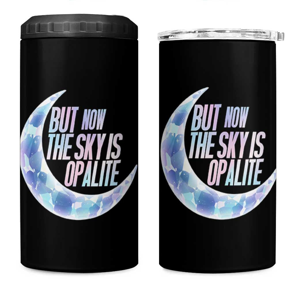 The Sky Is Opalite Moonstone Mystical Crystal Lover 4 in 1 Can Cooler Tumbler - Wonder Print Shop