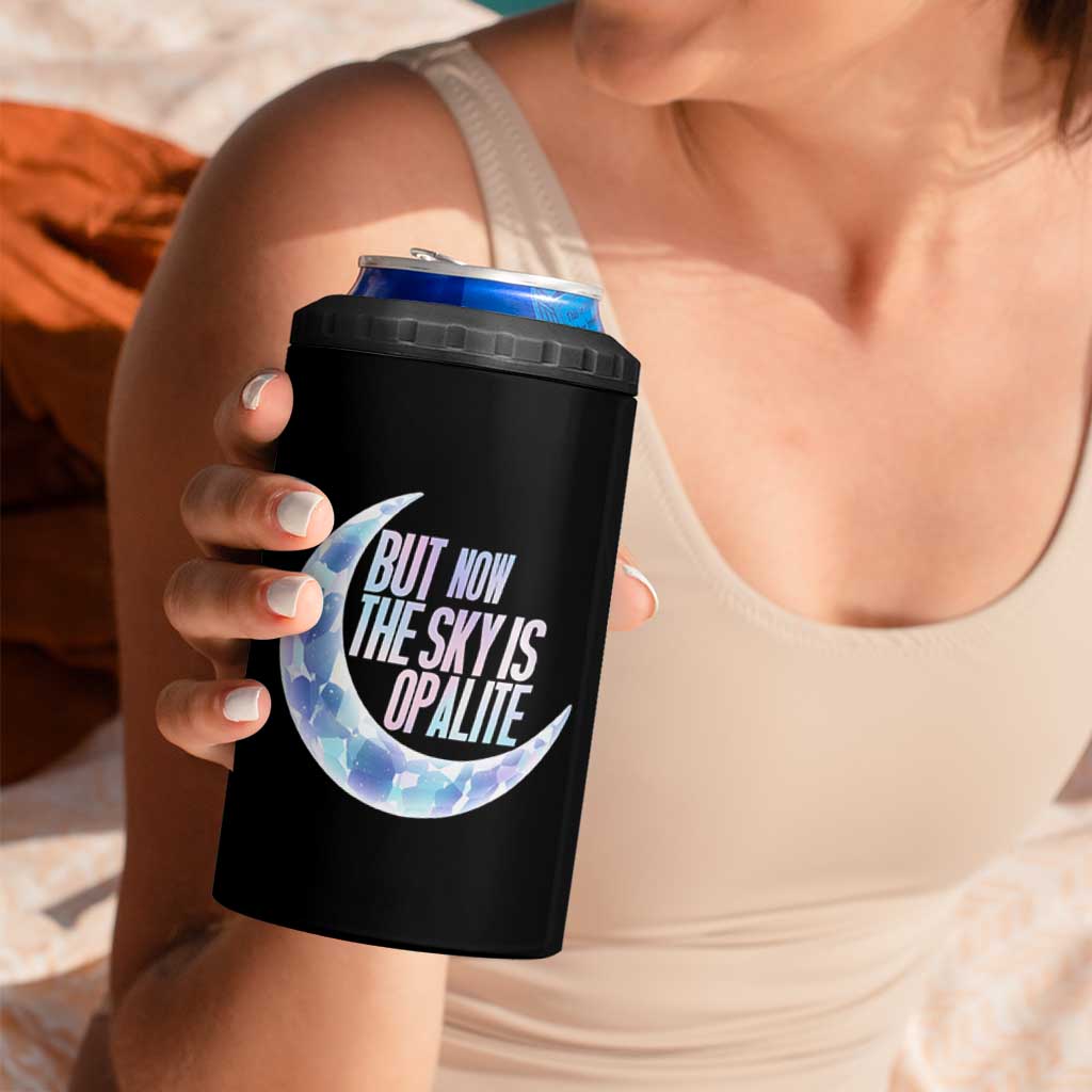 The Sky Is Opalite Moonstone Mystical Crystal Lover 4 in 1 Can Cooler Tumbler - Wonder Print Shop