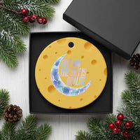 The Sky Is Opalite Moonstone Mystical Crystal Lover Ceramic Ornament - Wonder Print Shop