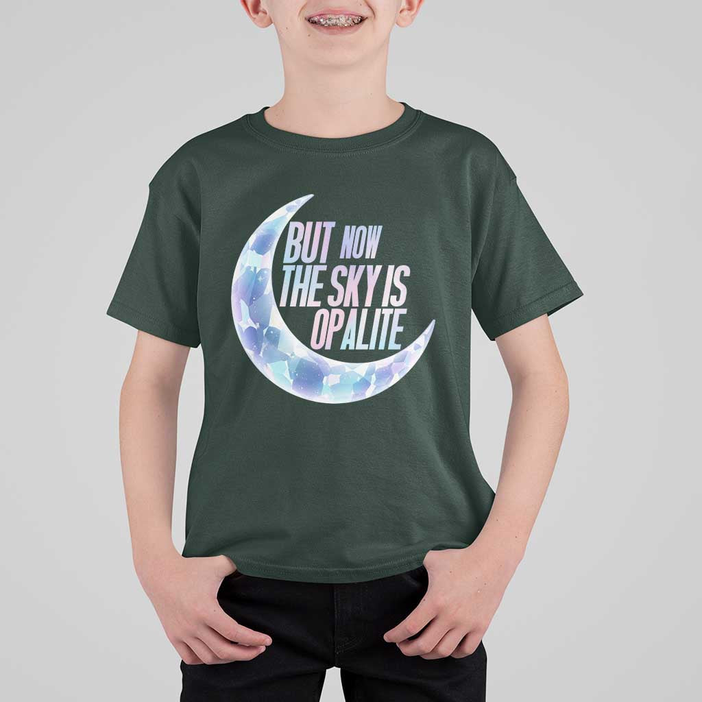 The Sky Is Opalite Moonstone Mystical Crystal Lover T Shirt For Kid - Wonder Print Shop