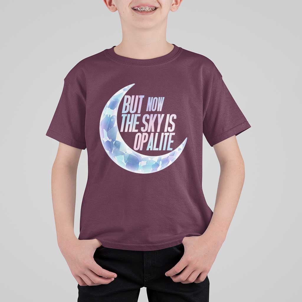 The Sky Is Opalite Moonstone Mystical Crystal Lover T Shirt For Kid - Wonder Print Shop