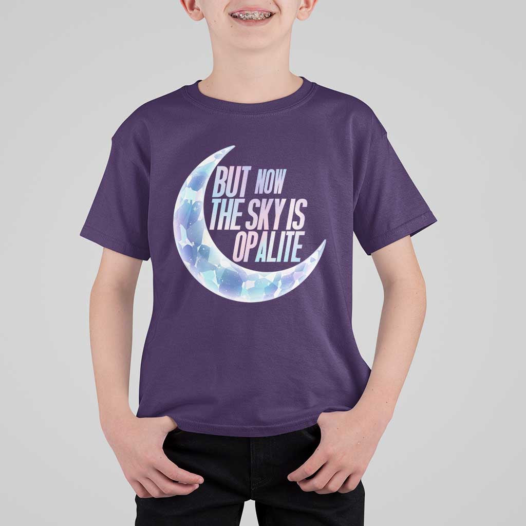 The Sky Is Opalite Moonstone Mystical Crystal Lover T Shirt For Kid - Wonder Print Shop