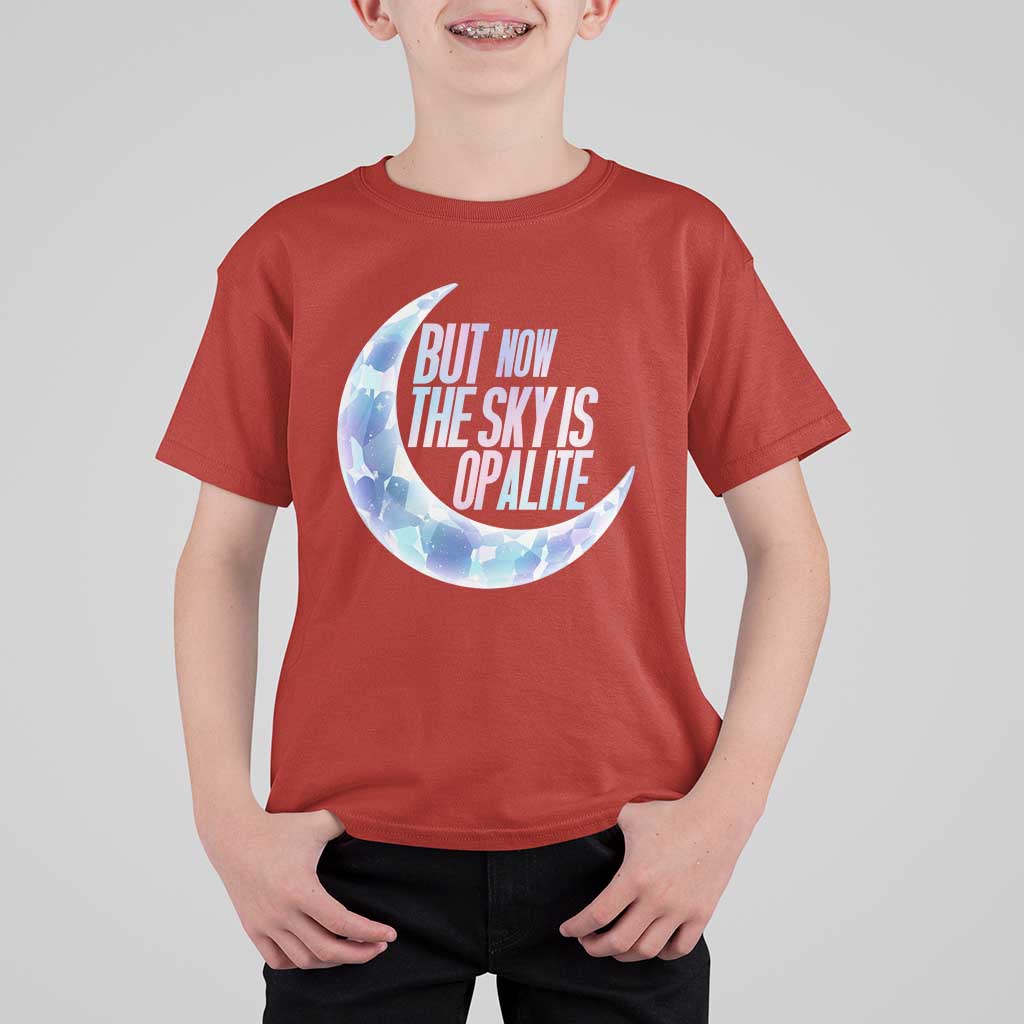 The Sky Is Opalite Moonstone Mystical Crystal Lover T Shirt For Kid - Wonder Print Shop