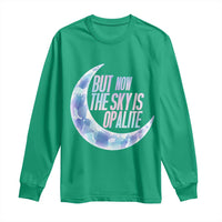 The Sky Is Opalite Moonstone Mystical Crystal Lover Long Sleeve Shirt - Wonder Print Shop