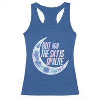 The Sky Is Opalite Moonstone Mystical Crystal Lover Racerback Tank Top - Wonder Print Shop