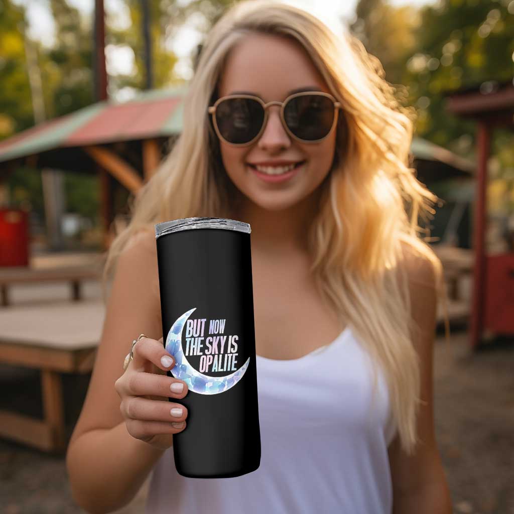 The Sky Is Opalite Moonstone Mystical Crystal Lover Skinny Tumbler - Wonder Print Shop