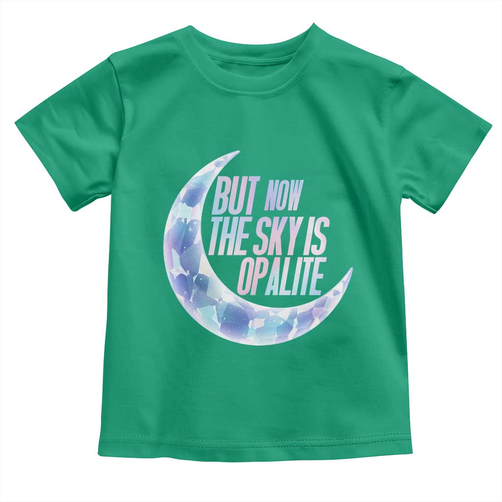 The Sky Is Opalite Moonstone Mystical Crystal Lover Toddler T Shirt - Wonder Print Shop