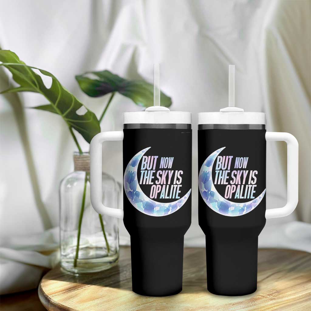 The Sky Is Opalite Moonstone Mystical Crystal Lover Tumbler With Handle - Wonder Print Shop
