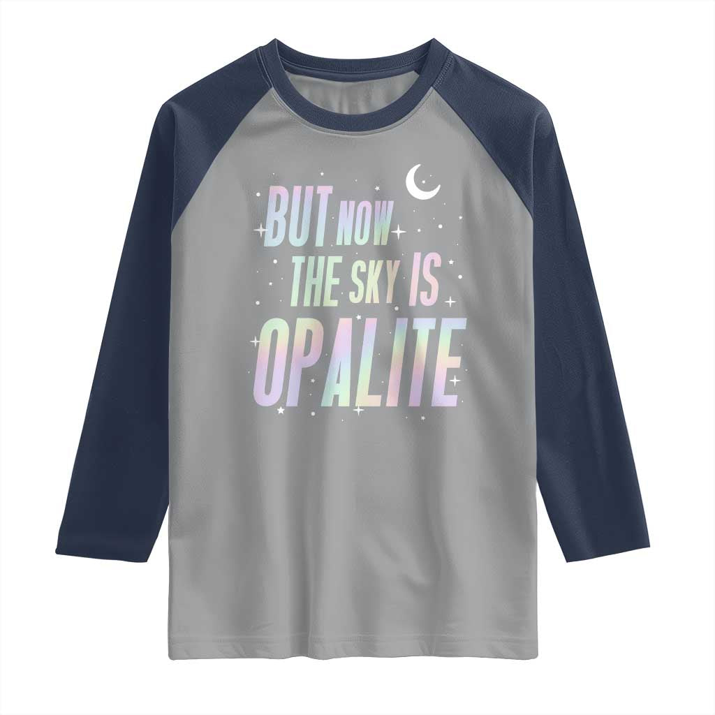 Opalite Costume Mystical Crystal Lover Raglan Shirt - Wonder Print Shop