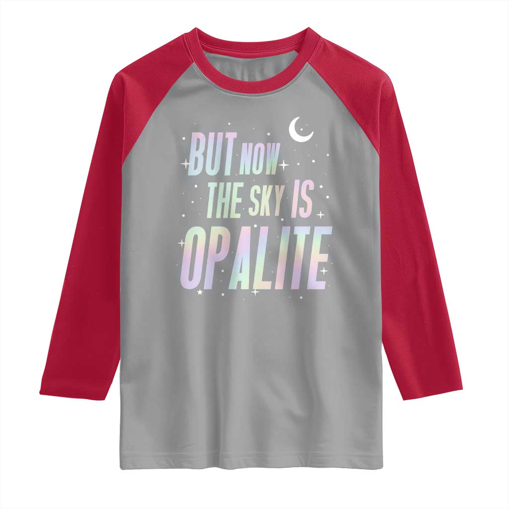Opalite Costume Mystical Crystal Lover Raglan Shirt - Wonder Print Shop