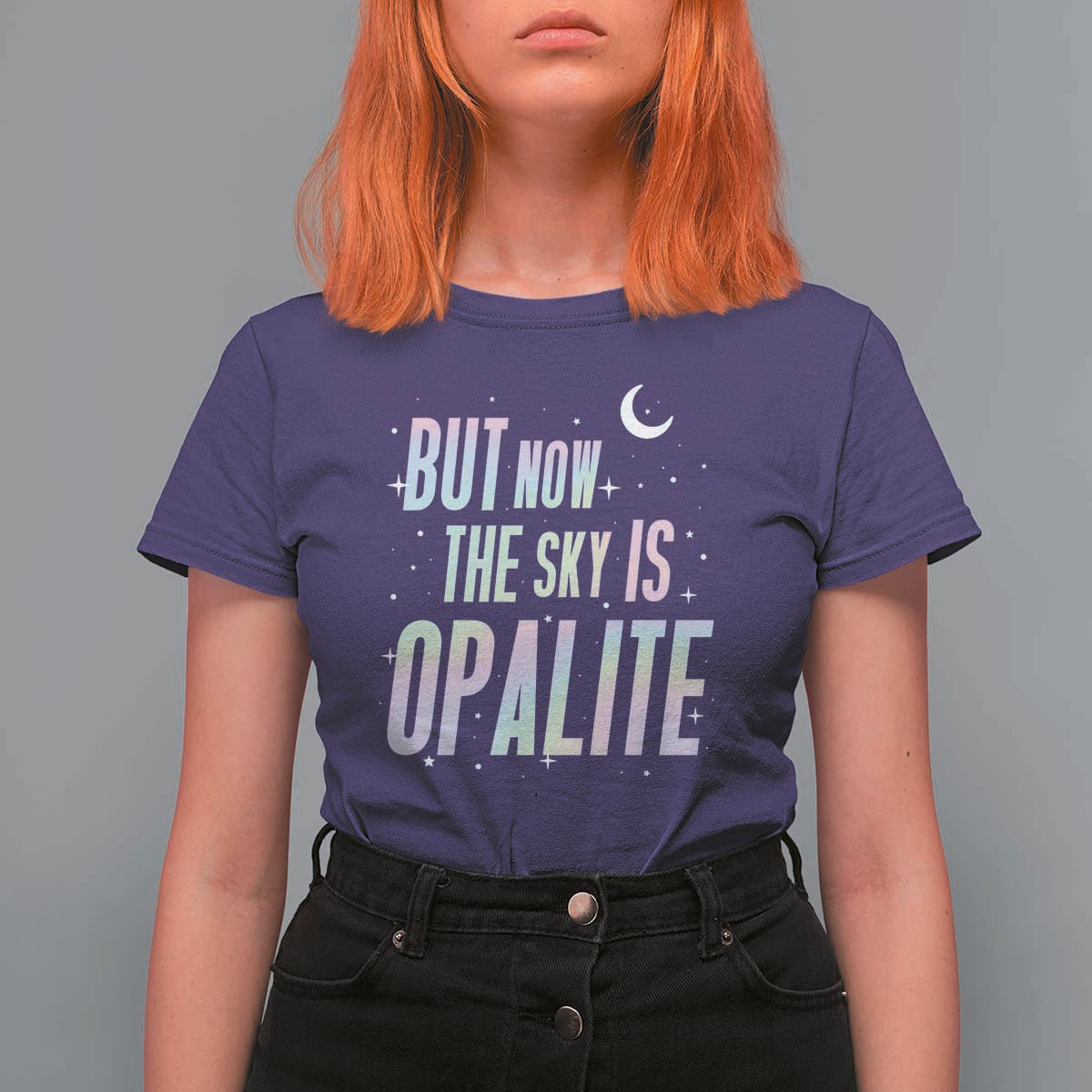 Opalite Costume Mystical Crystal Lover T Shirt For Women - Wonder Print Shop