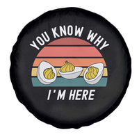 Funny Thanksgiving Dinner Spare Tire Cover You Know Why I Am Here - Wonder Print Shop