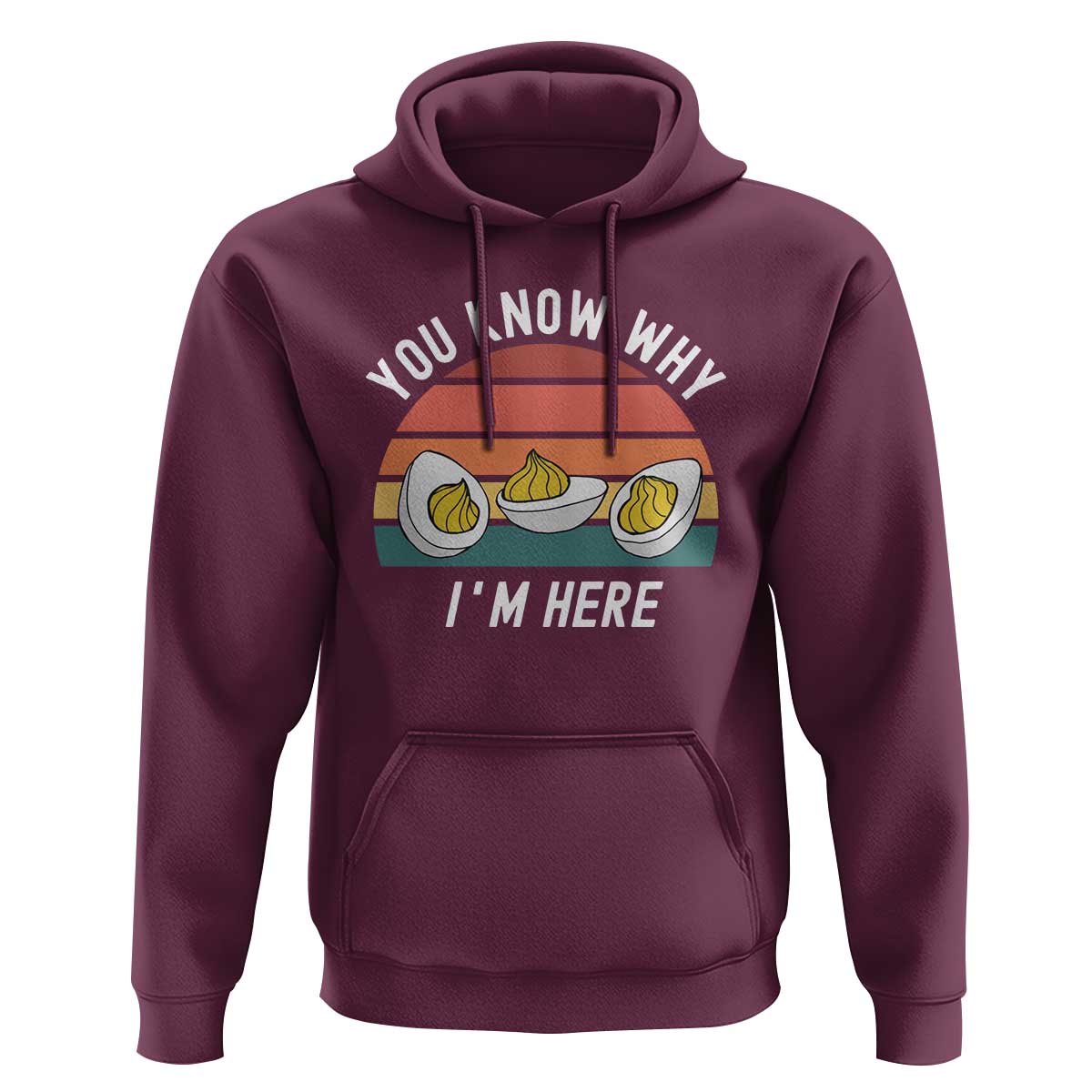Funny Thanksgiving Dinner Hoodie You Know Why I Am Here - Wonder Print Shop