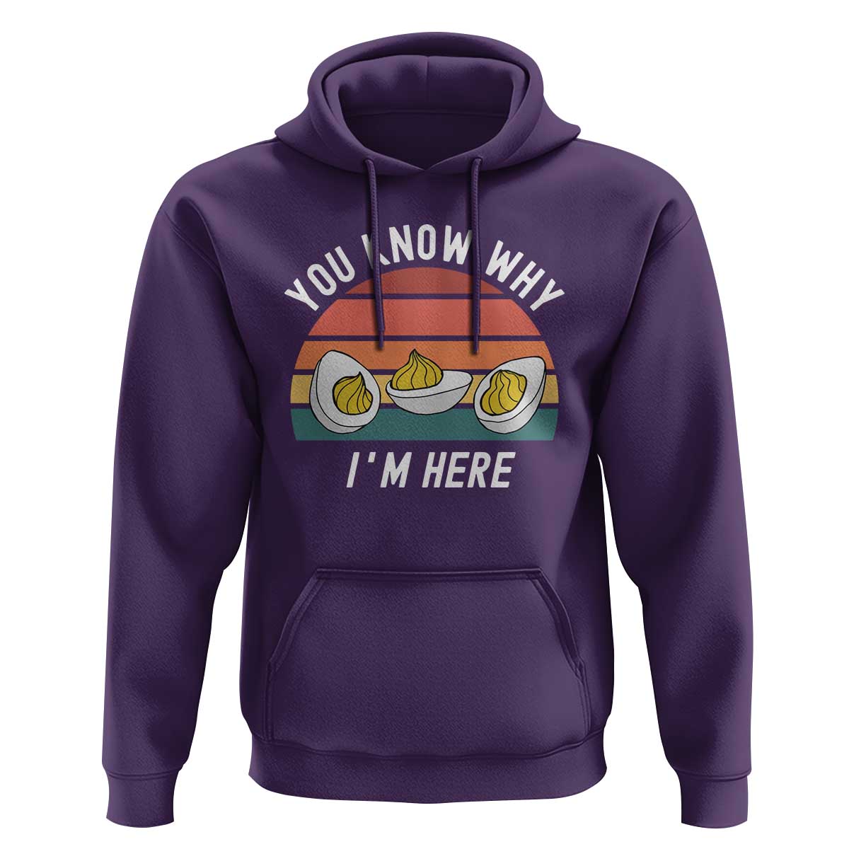 Funny Thanksgiving Dinner Hoodie You Know Why I Am Here - Wonder Print Shop