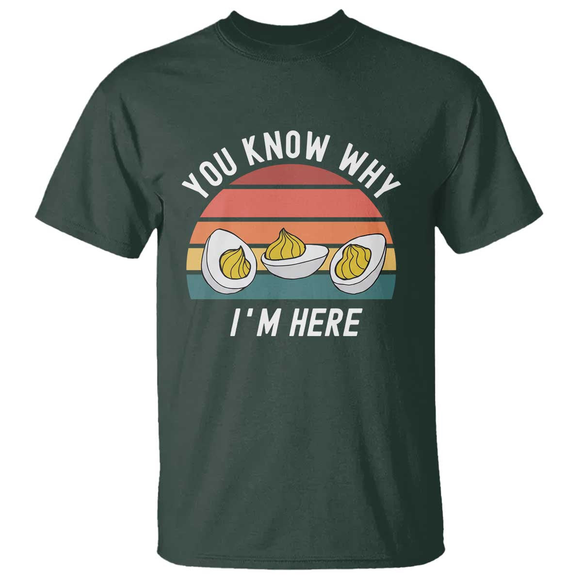 Funny Thanksgiving Dinner T Shirt You Know Why I Am Here - Wonder Print Shop